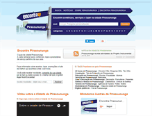 Tablet Screenshot of encontrapirassununga.com.br